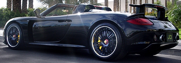 Black Donz Sabatini on 2006 Porsche GT