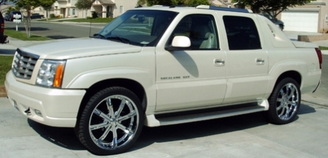Echelon Rolexx Wheels on 2004 Cadillac Escalade
