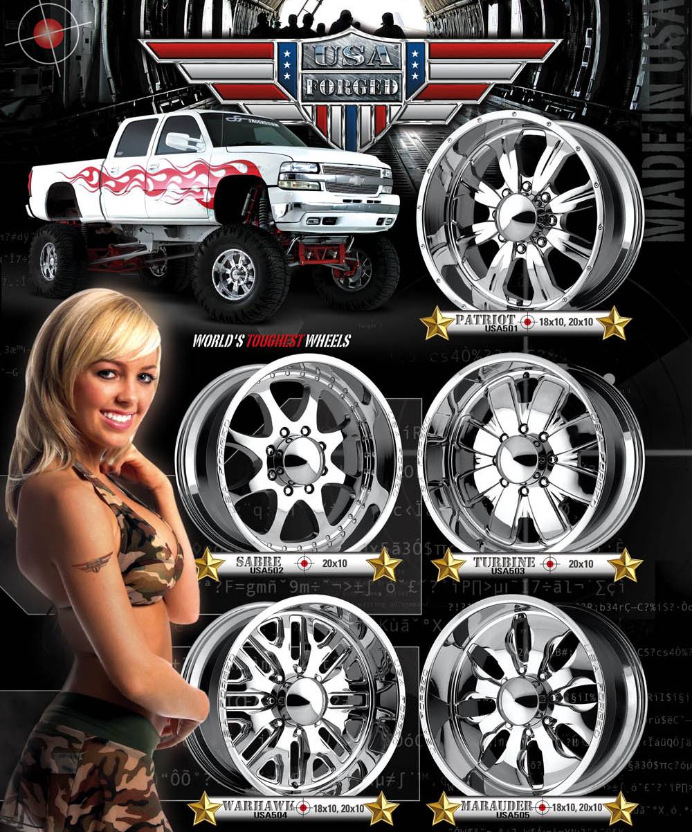 USA Forged Wheels ~ Made in U.S.A.