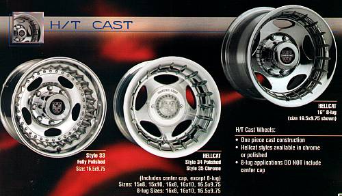 Center Line H/T Cast Wheels