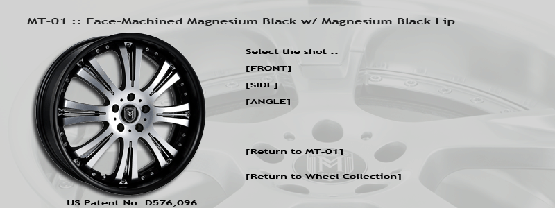 Marcello MT-1 Machined Black with Black Lip